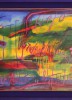 Tra cieli e giardini (Paesaggio), olio su tela, cm 100x80, 2012
