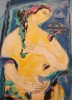 Penelope… l’infinito e il mare,  olio su tela, cm 140x100, 2008